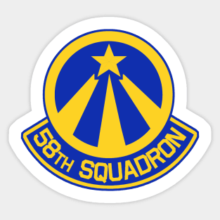 SAAB 58th Squadron Sticker